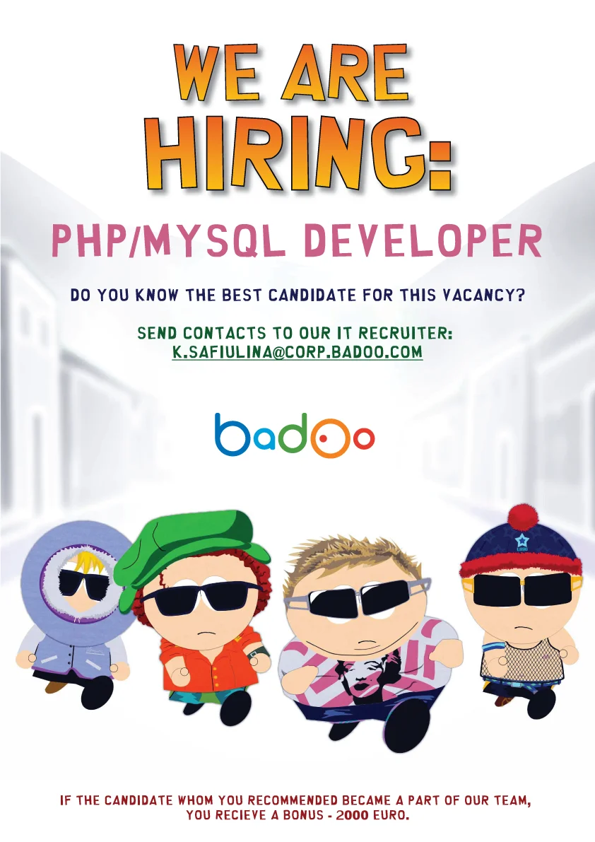 Badoo — постеры — изображение 1