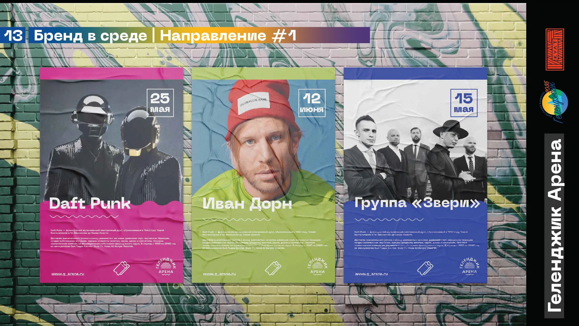 Геленджик Арена — айдентика — изображение 6