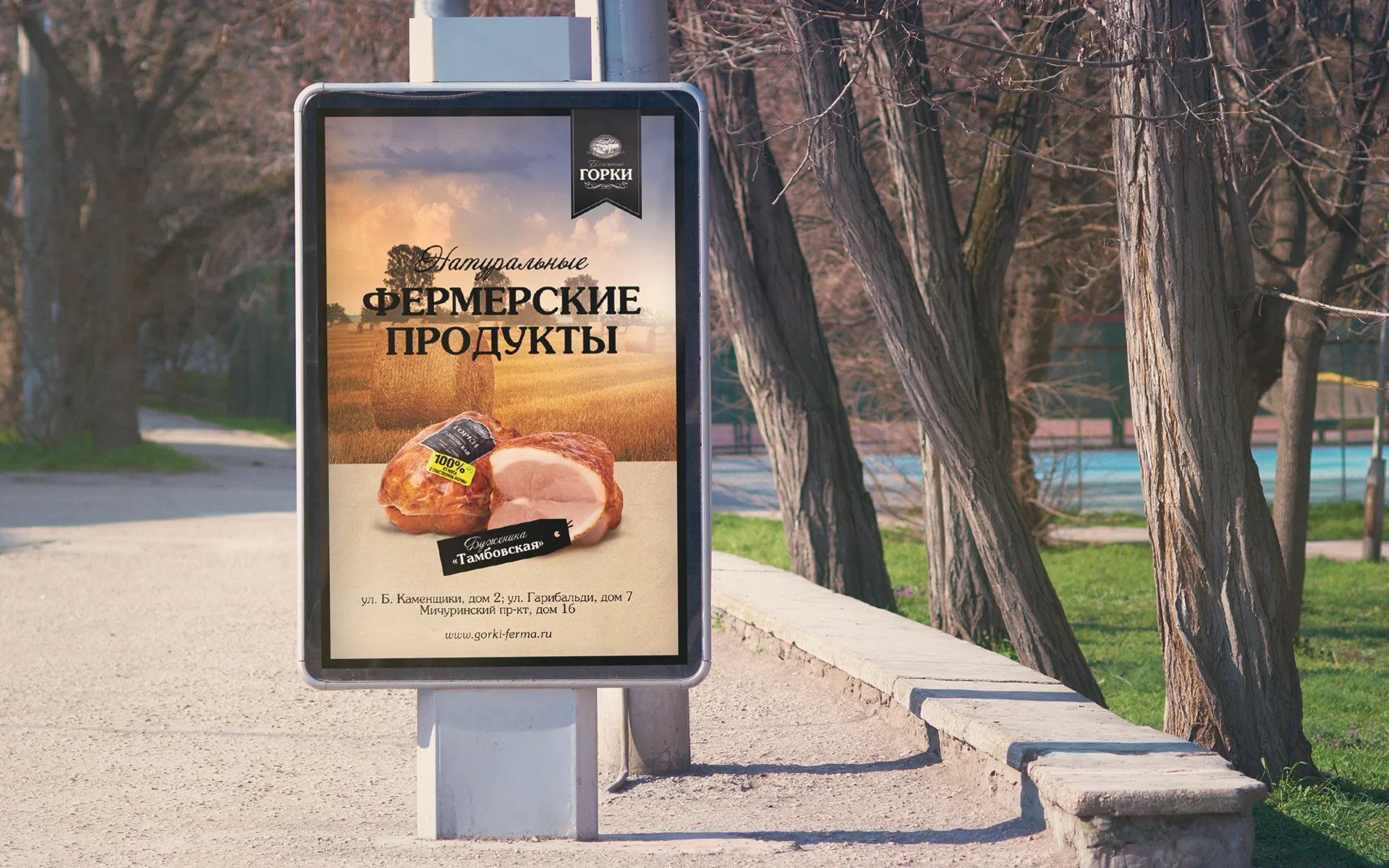 Горки Ферма — наружная рекламная кампания — изображение 6