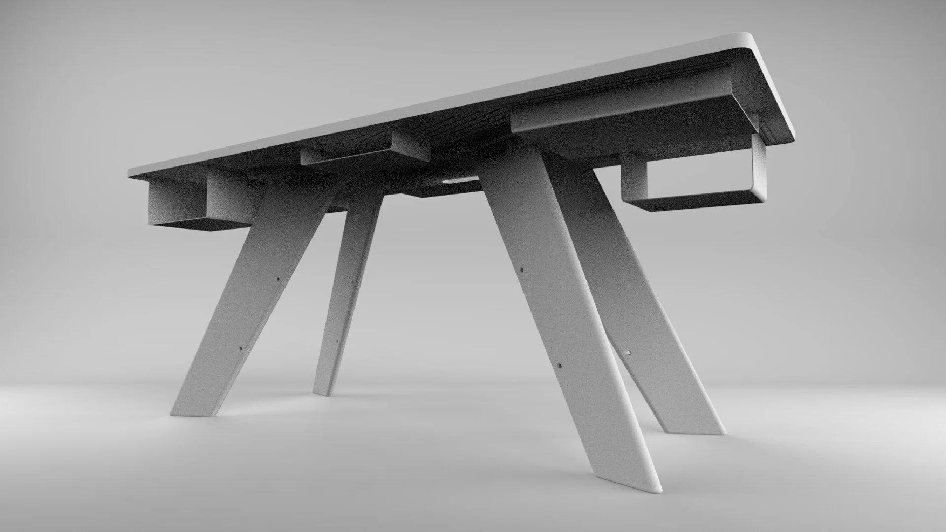 X Desk — дизайн стола — изображение 12